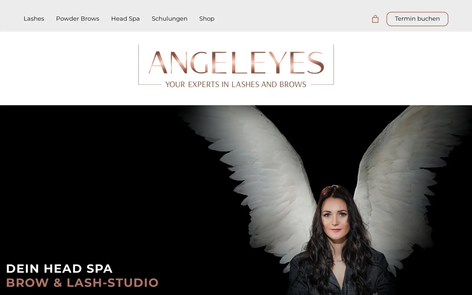 Startseite von Angel Eyes