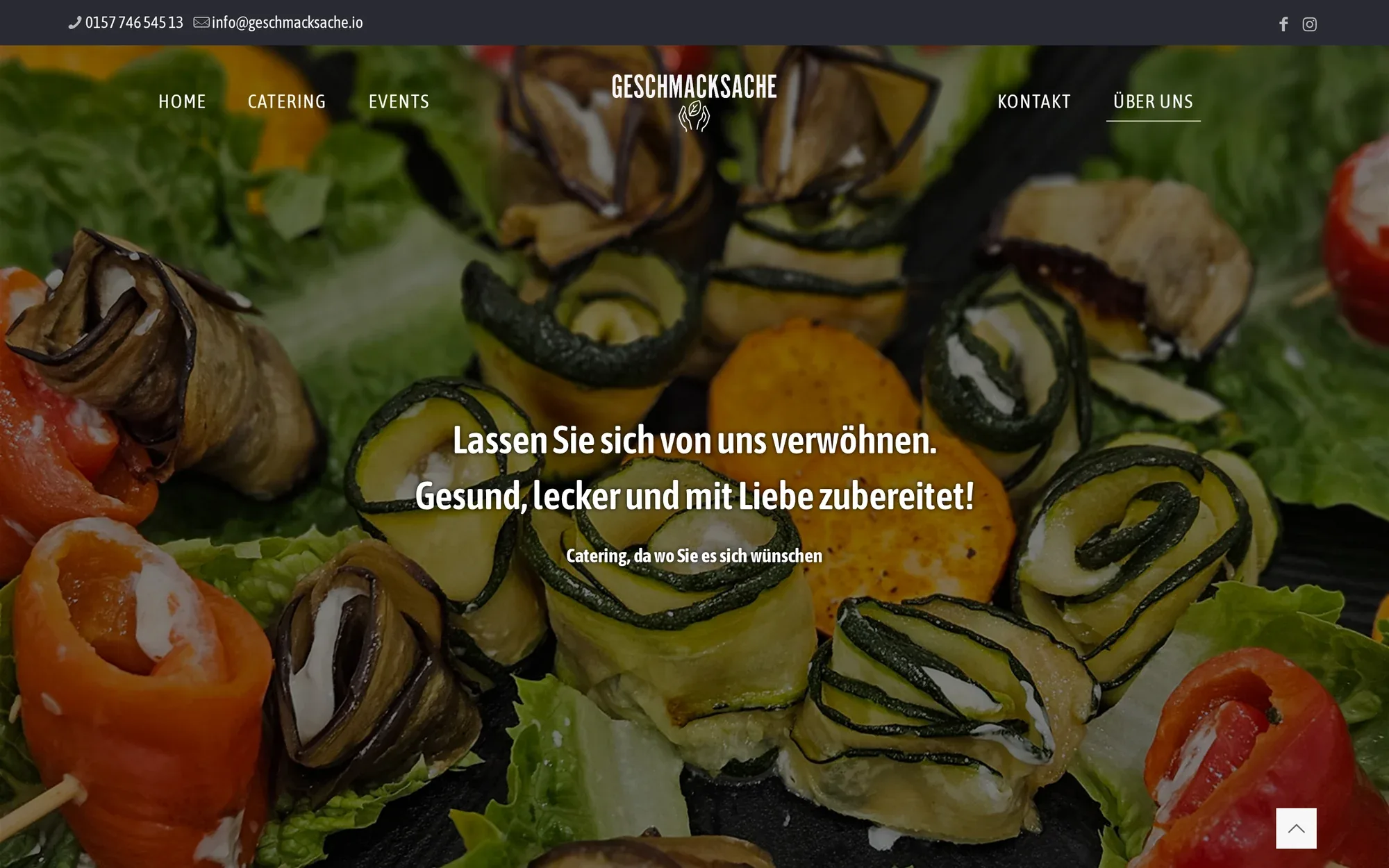 Startseite von Geschmacksache