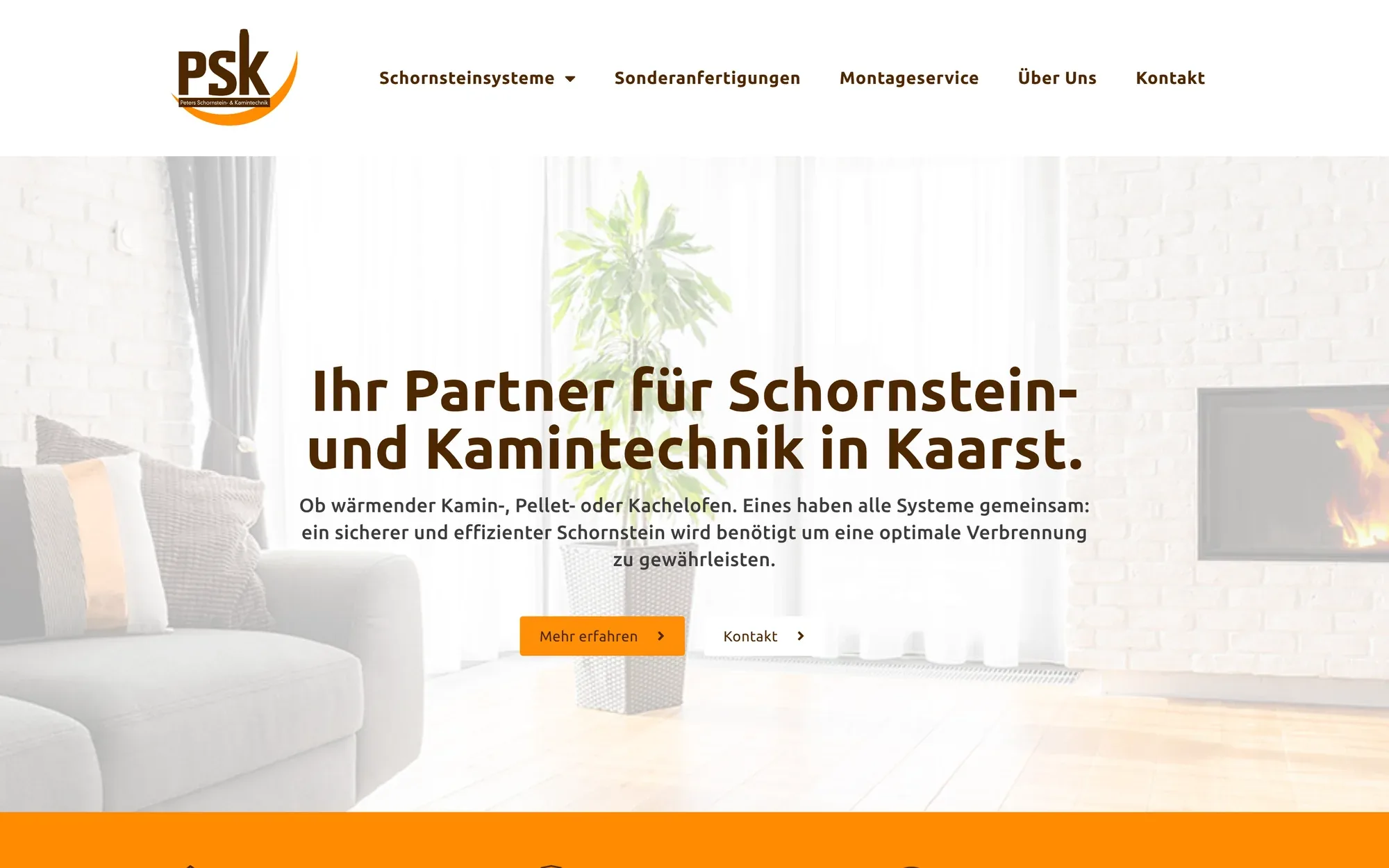 Startseite von PSK Kamintechnik