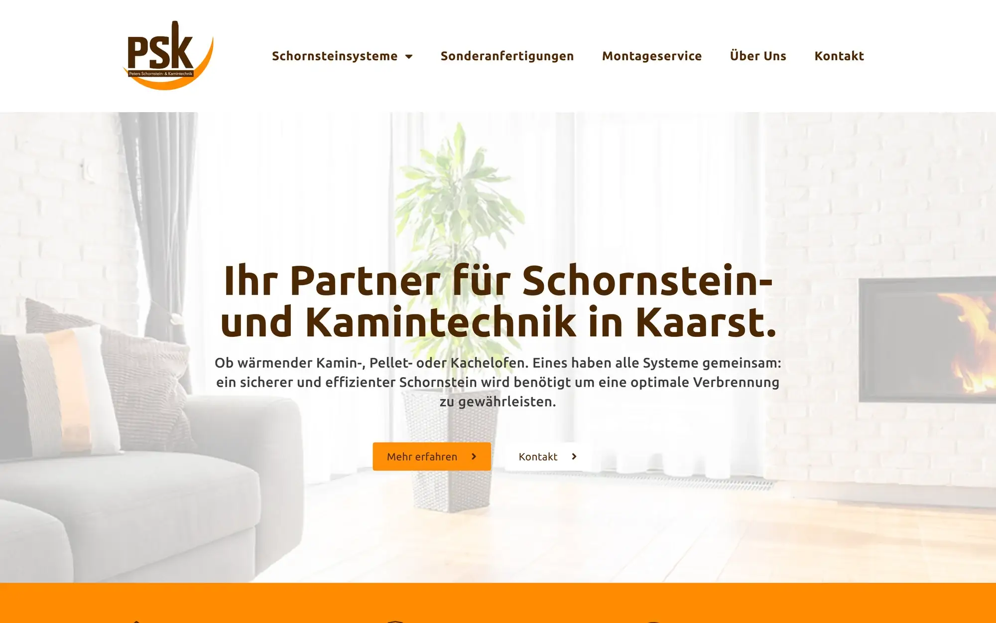 Startseite von PSK Kamintechnik